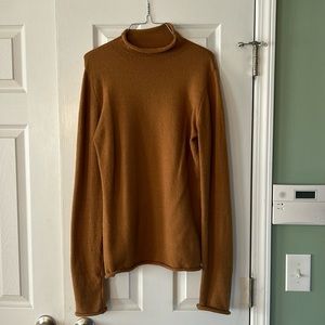 American Tall Rolled Mock Neck Sweater Large, Xtra Tall